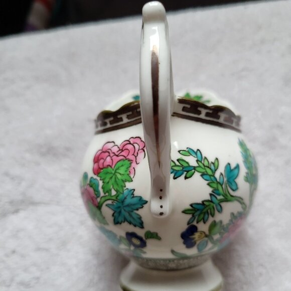 Coalport bone China Indian Tree Creamer Rare find GUC SEE PICTURES "BIN H" - Picture 4 of 9